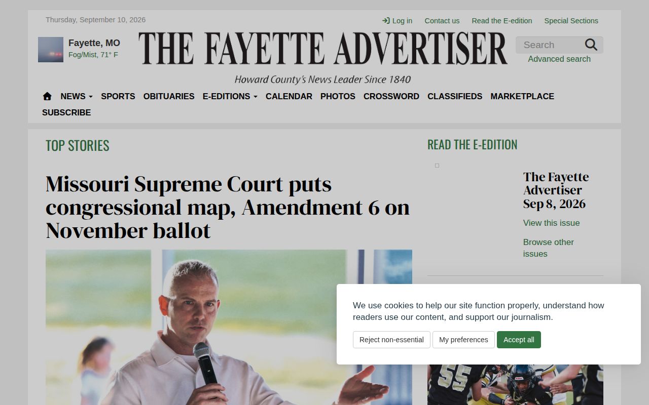 Fayette Newspapers source for selected Howard County recent arrest reports